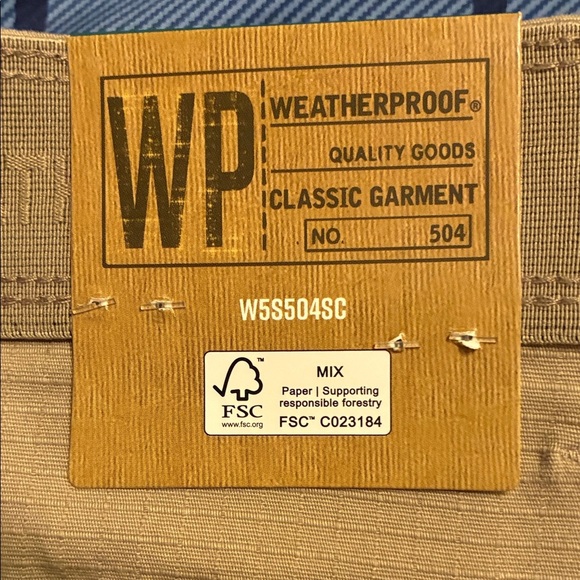 Weatherproof Men's Khaki Cargo Shorts - Picture 2 of 7